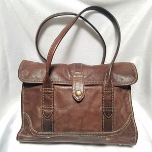 FRYE Campus Rivet Satchel
